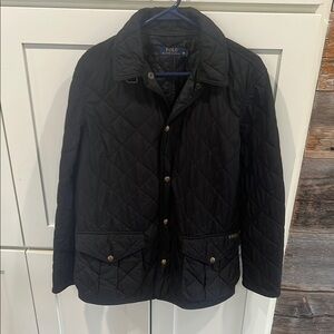 Polo by Ralph Lauren Black Quilted Jacket